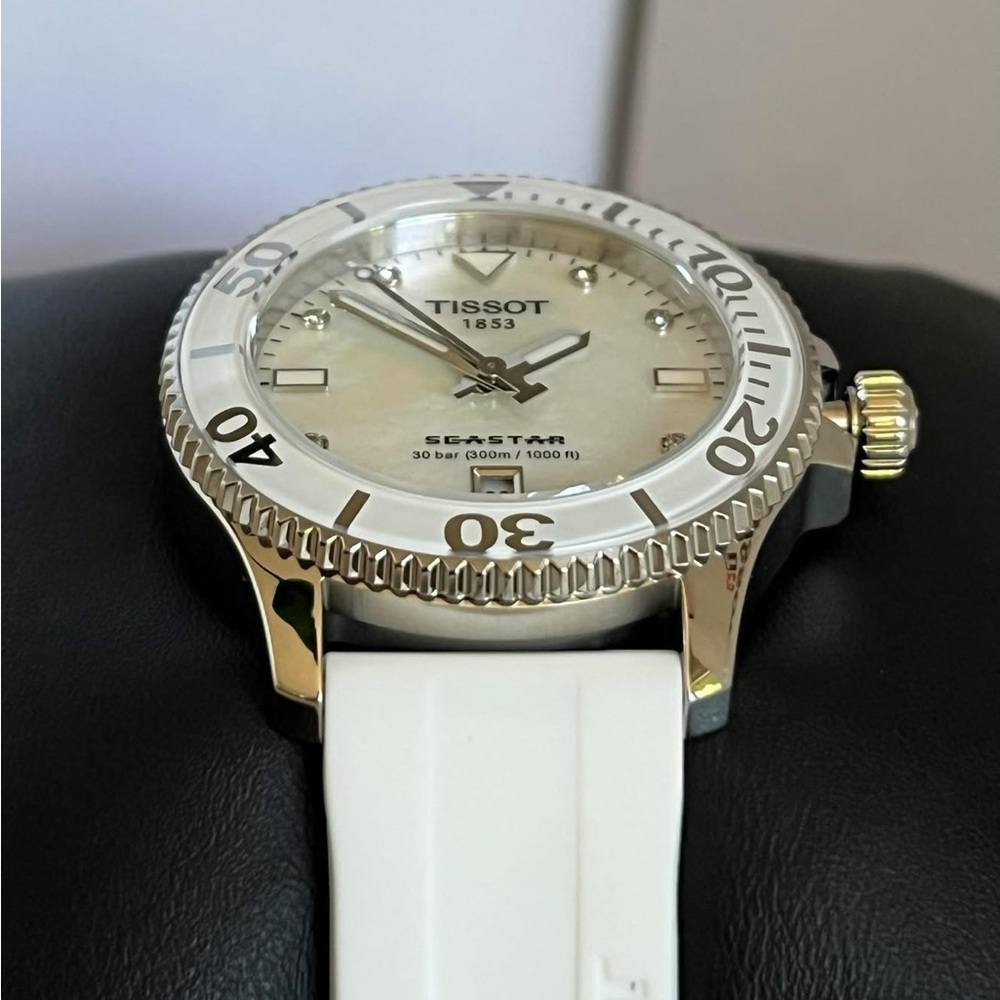 💰SOLD - T120.210.17.116.00 - Tissot Women’s Seastar 1000 36MM - Picture 5 of 13